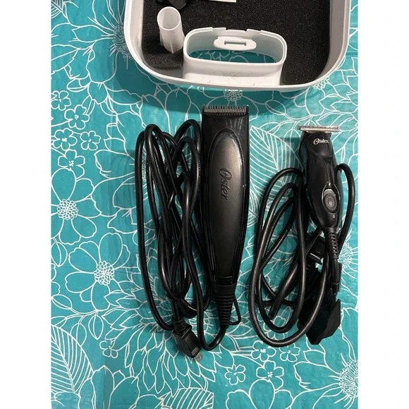 🐶 OSTER COMMERCIAL PET GROOMING ELECTRIC CLIPPERS Set of 2 (Large & Small)